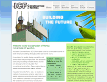 Tablet Screenshot of icfconstructionflorida.com